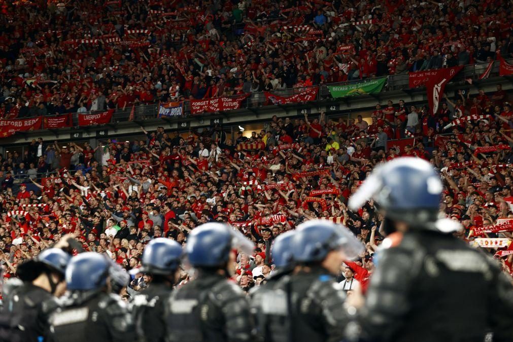 UEFA vai reembolsar adeptos do Liverpool que estiveram na final da Liga dos Campeões de 2022