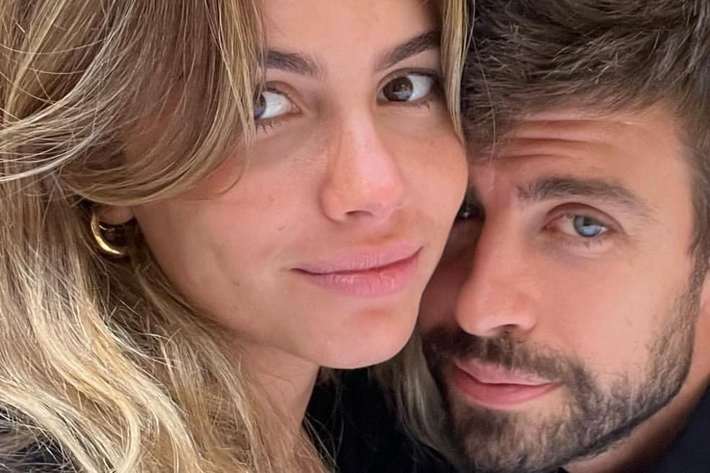 Piqué e Clara Chía em casamento 