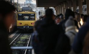 Maquinistas realizam nova greve na CP na sexta-feira com 30% de serviços mínimos