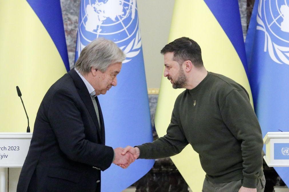 Guterres quer que ONU seja parte de uma solução para o conflito na Ucrânia