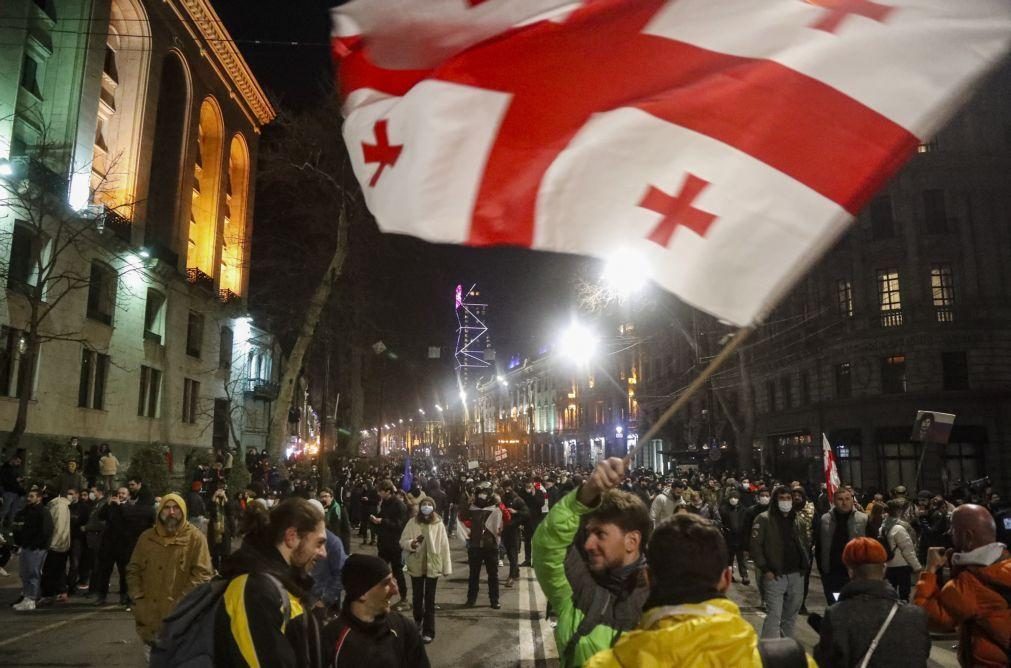 Partidos da oposição na Geórgia vão manter manifestações contra o Governo
