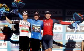 João Almeida superfeliz com segundo lugar no Tirreno-Adriático