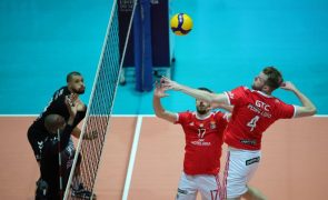 Benfica bate Fonte do Bastardo e ergue Taça de Portugal masculina de voleibol