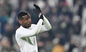 Francês Paul Pogba da Juventus volta a lesionar-se