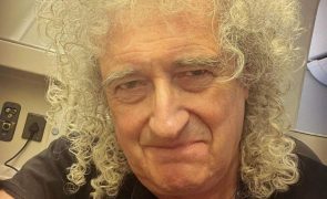 Brian May recebe o título de Sir