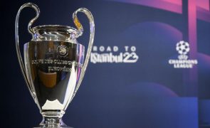 Benfica defronta Inter Milão nos quartos de final da Liga dos Campeões