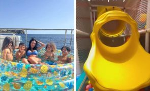 Georgina Rodriguez Mostra diversão dos filhos dentro da mansão e até há piscina de bolas!