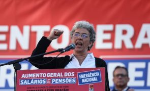 Camarinha garante que luta não vai parar até salários e pensões subirem