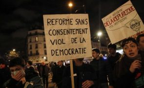 Pelo menos 100 pessoas detidas em toda a França em nova noite de protestos