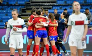 Portugal goleia Hungria e conquista terceiro lugar do Europeu feminino de futsal