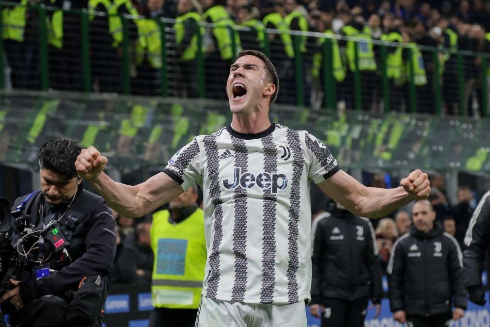 Juventus vence em Milão e tira Inter do segundo lugar da Liga italiana