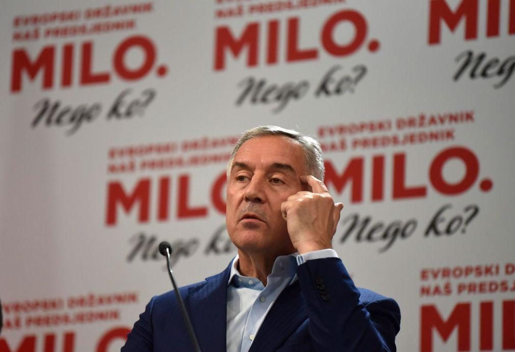 Dois europeístas avançam para a segunda volta nas eleições presidenciais de Montenegro