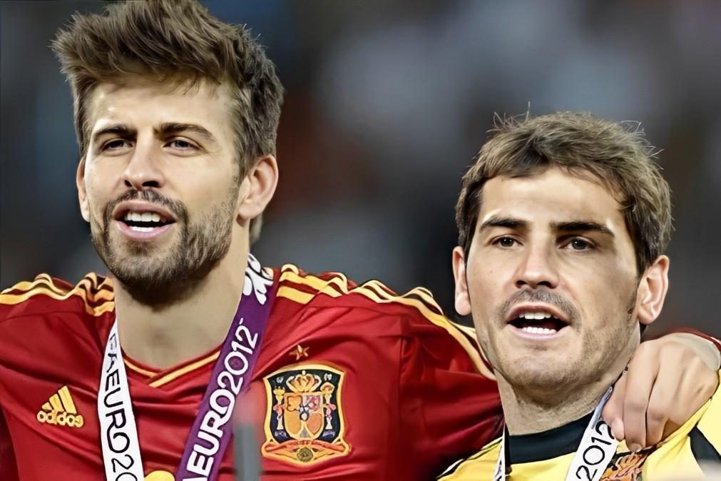 Iker Casillas arrasa Gerard Piqué e diz que é uma criança total