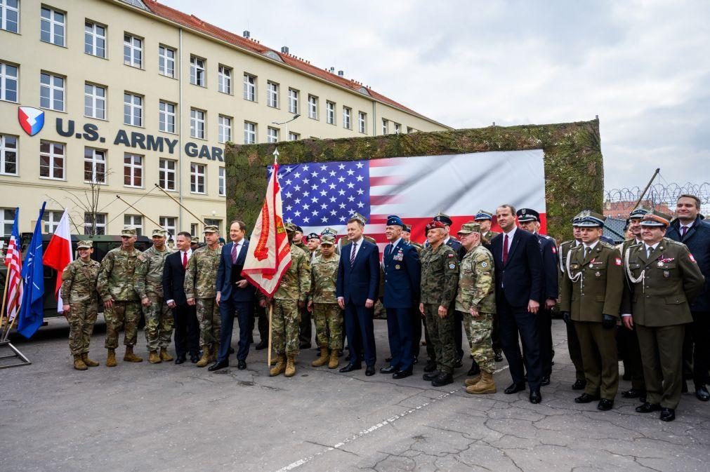 EUA inauguram a sua primeira guarnição permanente na Polónia