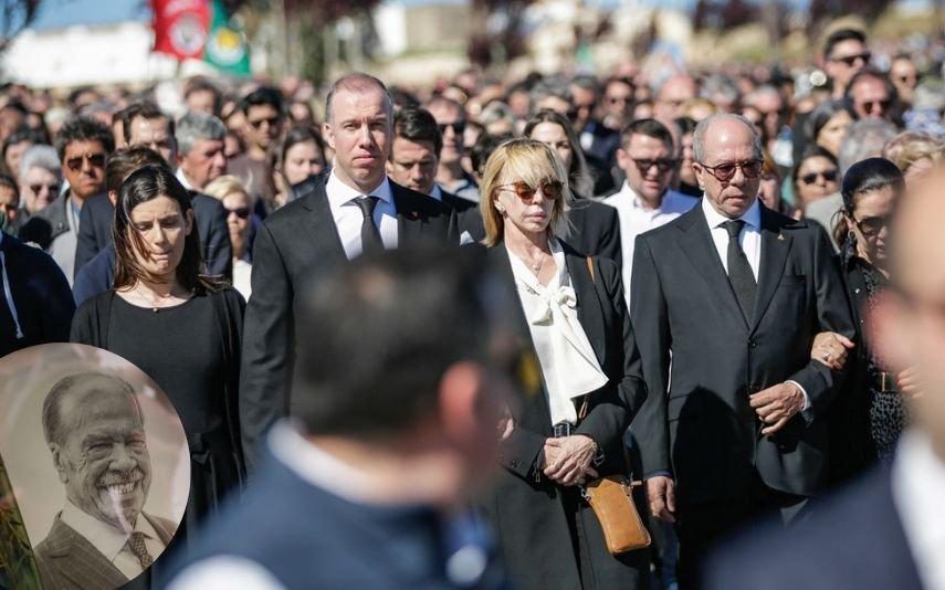 Rui Nabeiro Lágrimas no último adeus! Família, amigos e milhares de pessoas no funeral