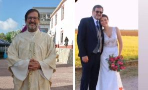 Carlos M. Cunha Viva os noivos! As imagens do casamento do padre de 