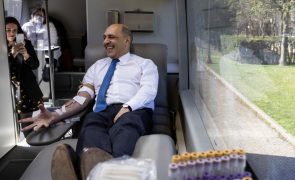 Ministro da Saúde diz que Portugal tem reserva adequada de sangue