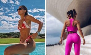 Carolina Patrocínio Dá treino e ensina todos os exercícios para ficar com o 'bumbum na nuca'