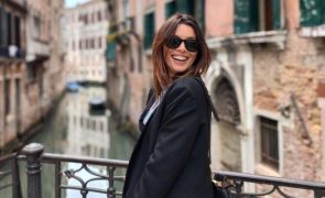 Maria Cerqueira Gomes Mistério esclarecido! Afinal, a apresentadora passou a páscoa em Veneza