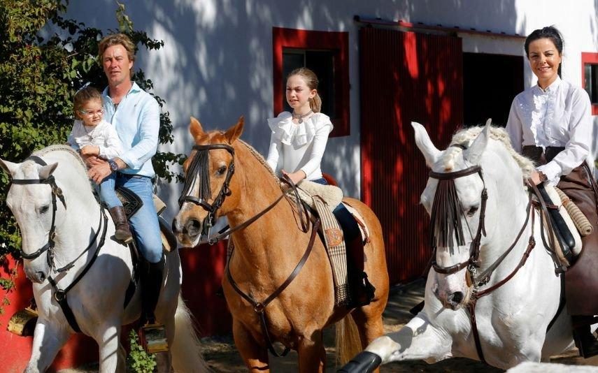 Rui Fernandes Quer passar a paixão pelos cavalos às filhas