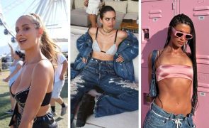 Coachella - Os looks dos famosos no primeiro fim-de-semana do evento