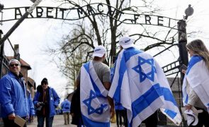 Marcha de Auschwitz realizada antes do 80.º aniversário da Revolta do Gueto de Varsóvia