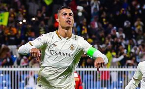 Cristiano Ronaldo e o gesto obsceno que causa polémica na Arábia Saudita
