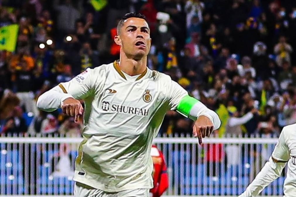 Cristiano Ronaldo e o gesto obsceno que causa polémica na Arábia Saudita