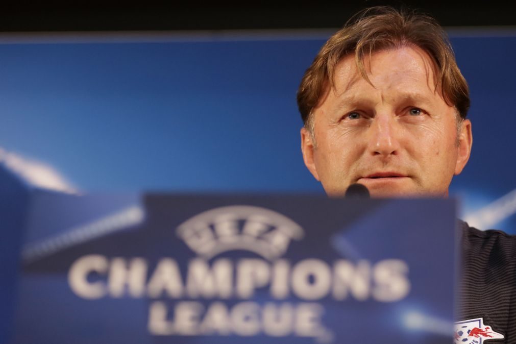 Treinador do Leipzig acredita num bom resultado frente ao FC Porto