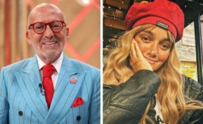 Manuel Luís Goucha 'Trama' Carolina Deslandes e revela projeto antes do tempo