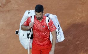 Djokovic falha Masters 1.000 de Madrid devido a problemas físicos