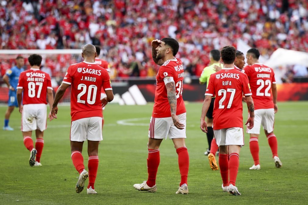 Benfica regressa às vitórias e repõe vantagem na liderança do campeonato