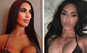 Sósia de Kim Kardashian morre horas depois de cirurgia plástica