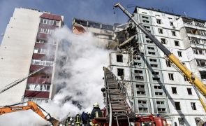 Novo balanço de ataques russos na Ucrânia aponta para pelo menos oito mortos