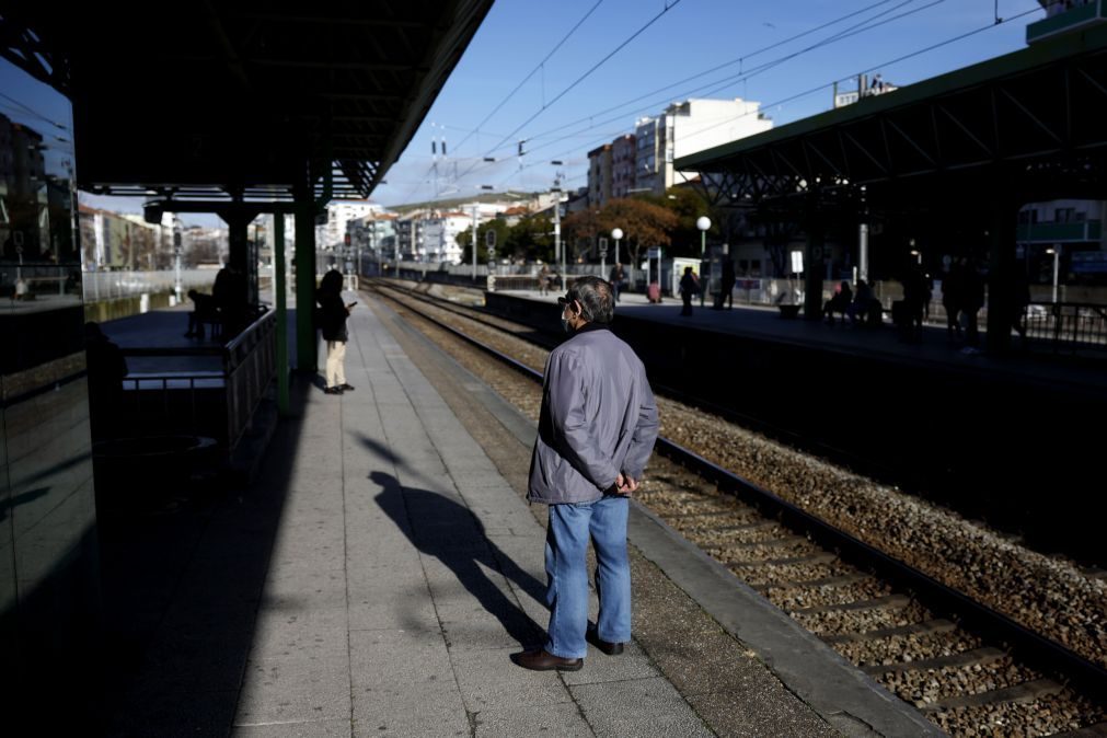 Greve na CP levou hoje à supressão de uma em cada cinco viagens programadas