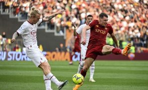 Roma de Mourinho e AC Milan 'anulam-se' e podem ser apanhados pelo Inter