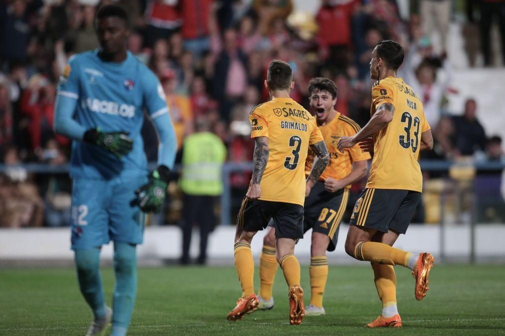 Benfica vence em Barcelos e reforça liderança da I Liga