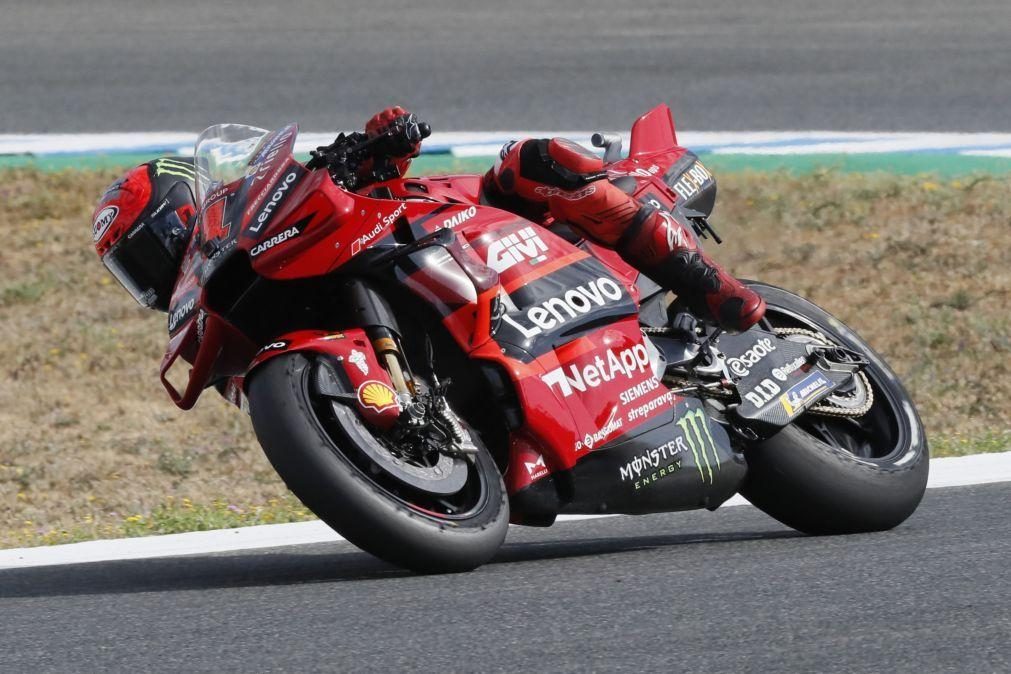 Francesco Bagnaia vence GP de Espanha e assume liderança em MotoGP