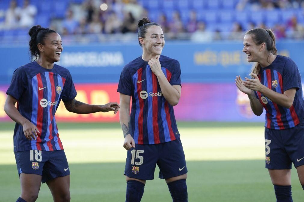 FC Barcelona tetracampeão feminino em Espanha no regresso de Alexia Putellas