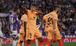 Atlético ganha em Valladolid e volta a pressionar segundo lugar do Real Madrid