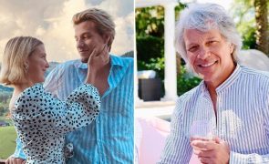 Jon Bon Jovi opina sobre noivado do filho de 20 anos com Millie Bobby Brown