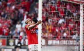 Benfica recebe Sporting de Braga em jogo com vista para o título