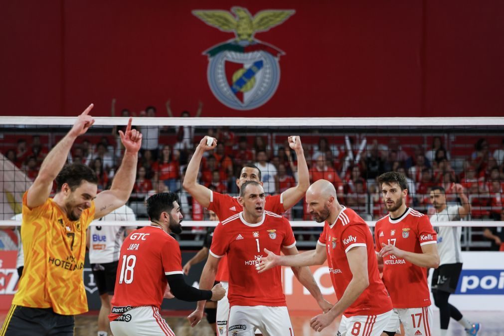 Benfica sagra-se campeão nacional de voleibol pela quarta vez seguida