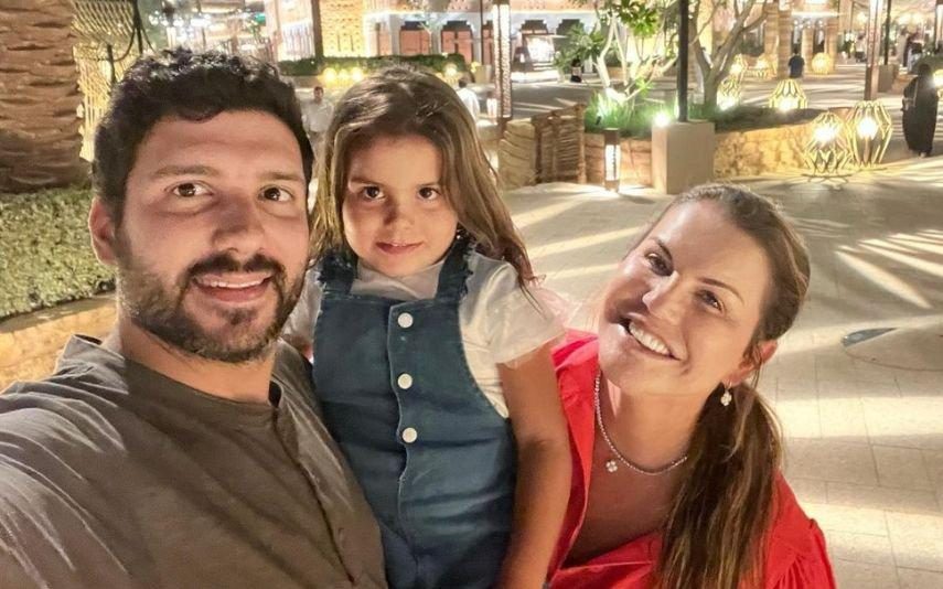Katia Aveiro Visita Cristiano Ronaldo em Riade! Cantora revela momentos em família