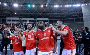 Benfica termina em terceiro Liga dos Campeões de futsal