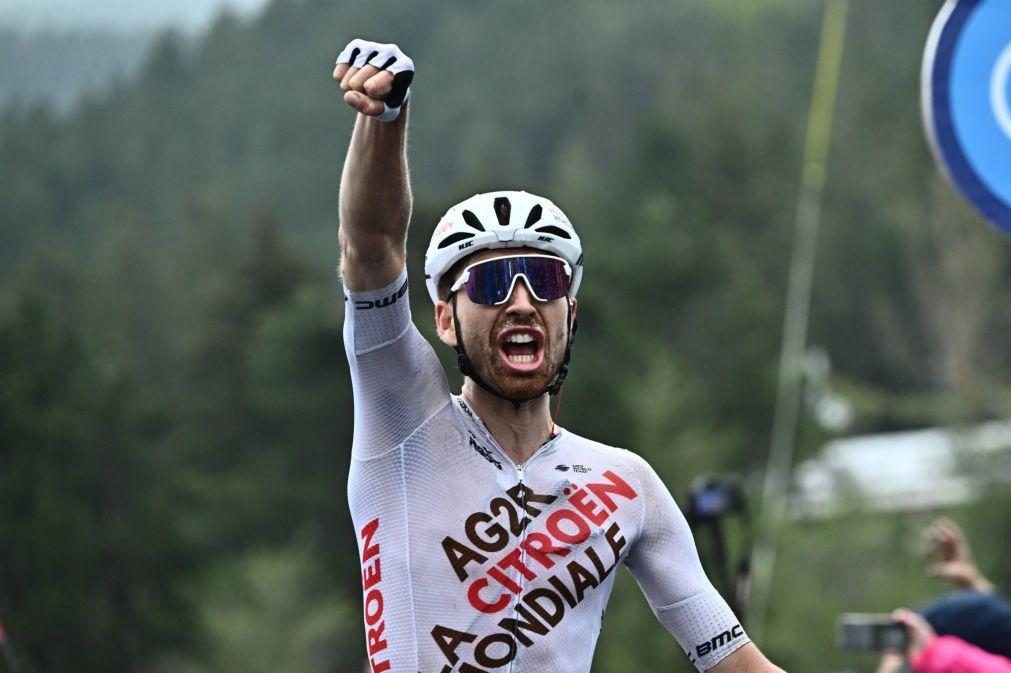 Giro: Andreas Leknessund novo líder da geral, Paret-Peintre vence quarta etapa