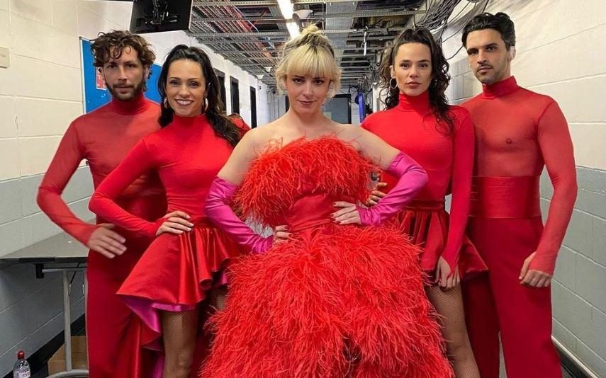 Mimicat Emocionada, festeja passagem à final da Eurovisão: 