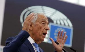 CORREÇÃO: Europeísmo de Portugal não depende de PR ou de PM -- Marcelo