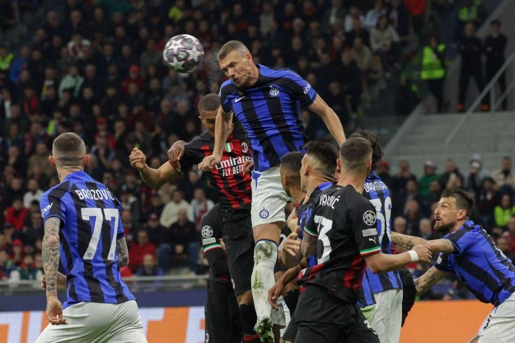 Inter derrota AC Milan e ganha vantagem nas meias-finais da Liga dos Campeões