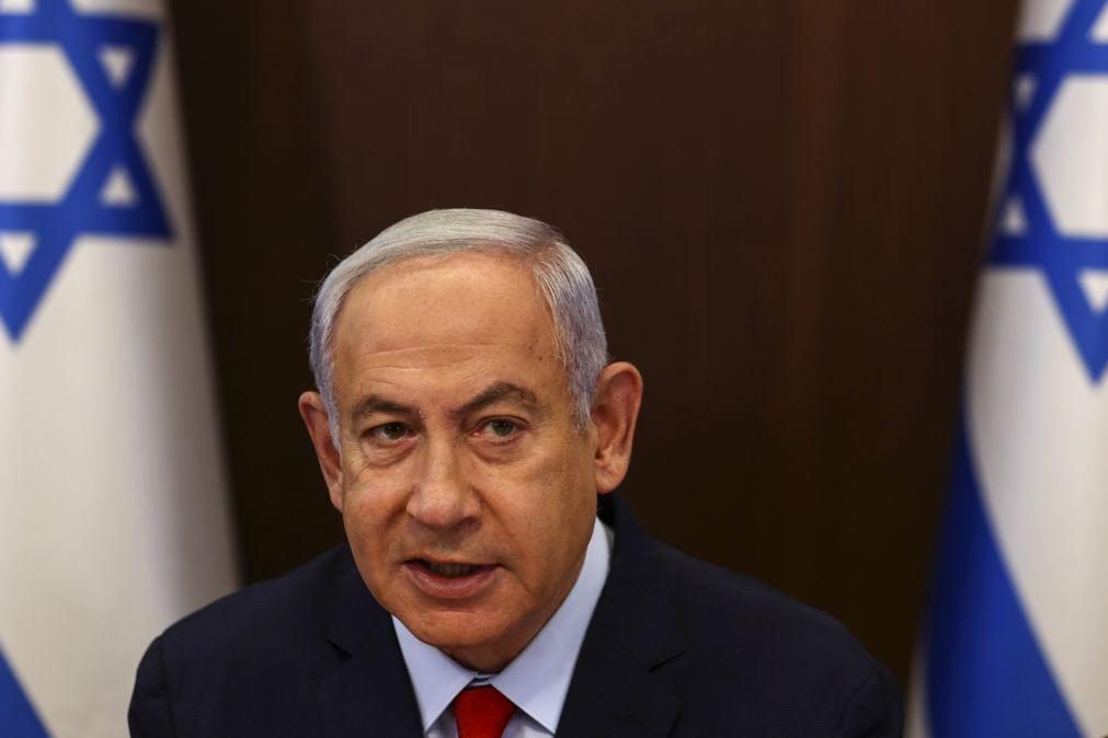 Primeiro-ministro israelita alerta que escalada em Gaza 